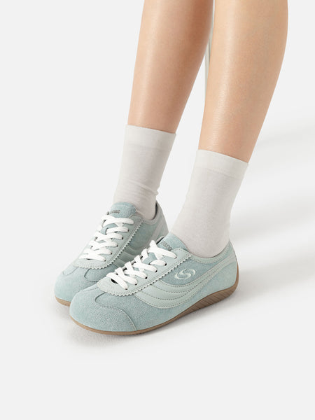 SENGUOGUO | "Street Racer" Retro Minimalist Trainer-Tiffany Green - PSYLOS 1, SENGUOGUO | "Street Racer" Retro Minimalist Trainer-Tiffany Green, Unisex Shoes, SENGUOGUO, PSYLOS 1