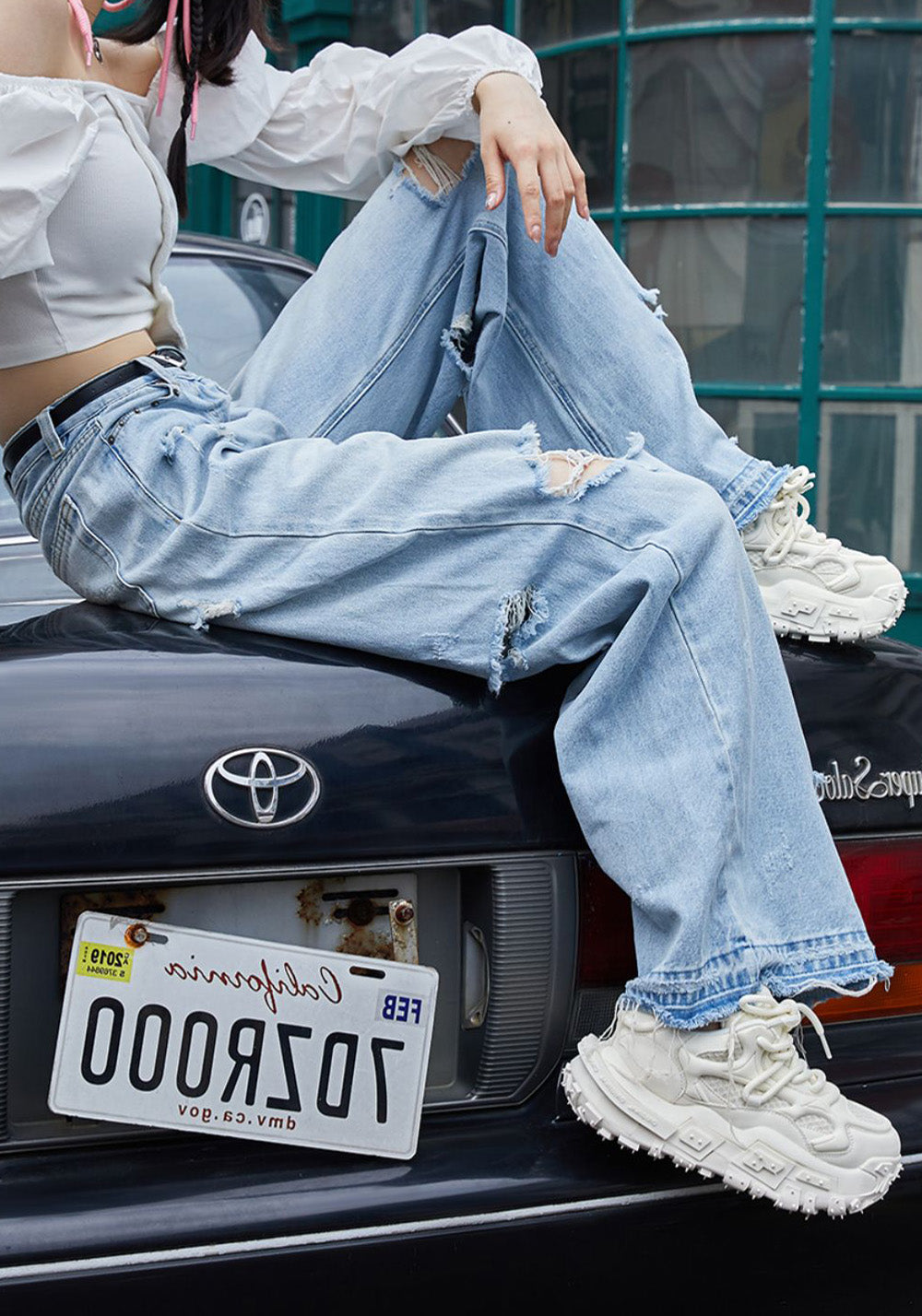 XMZY丨Hollow Leather Chunky Sneakers - PSYLOS 1, XMZY丨Hollow Leather Chunky Sneakers, Chunky Sneakers, XMZY, PSYLOS 1