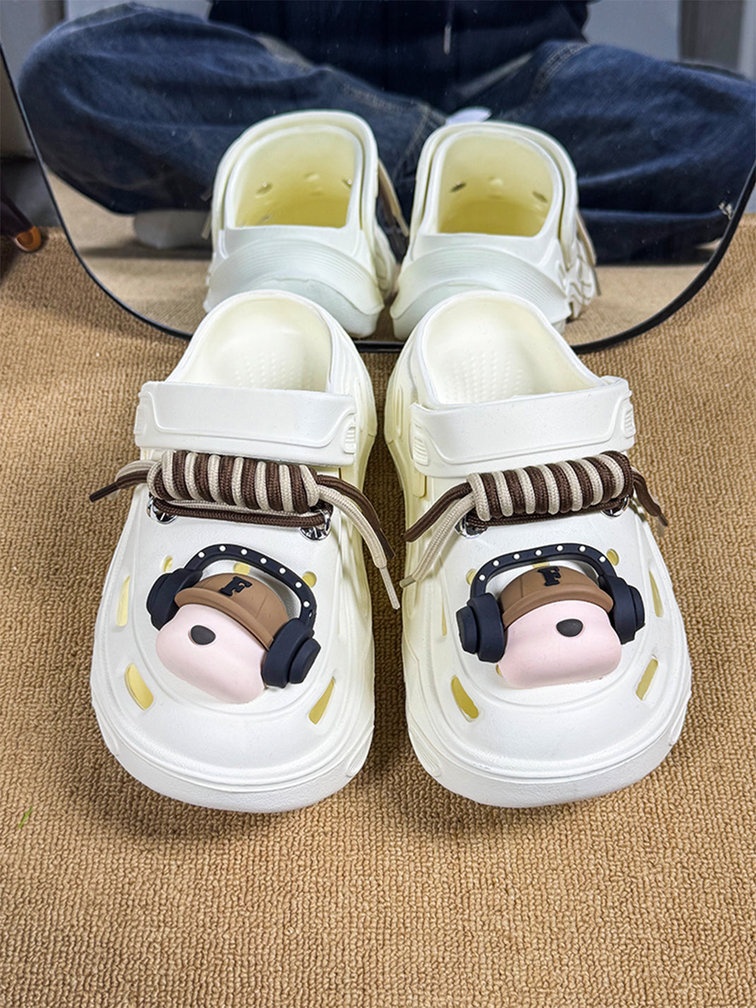 UNFAIR | Headphone Design Clogs EVA Platform Sandals - PSYLOS 1, UNFAIR | Headphone Design Clogs EVA Platform Sandals, Sandals, UNFAIR, PSYLOS 1