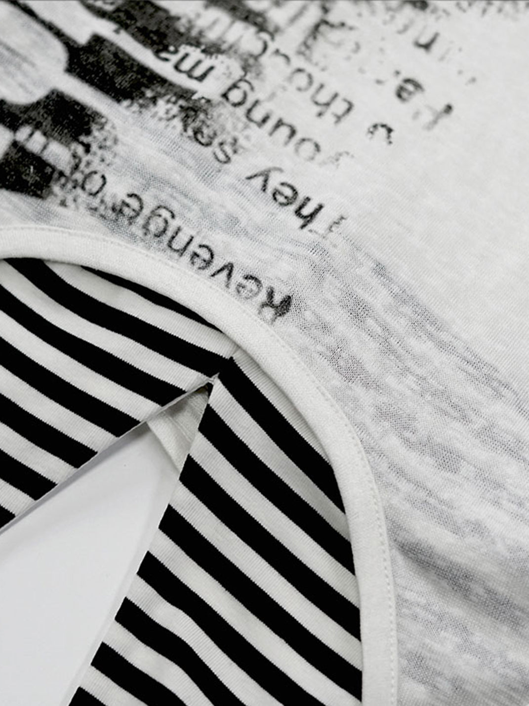 CestNous｜Layered Halter Neck Printed Tank Top-White - PSYLOS 1, CestNous｜Layered Halter Neck Printed Tank Top-White, Tank Top, CestNous, PSYLOS 1