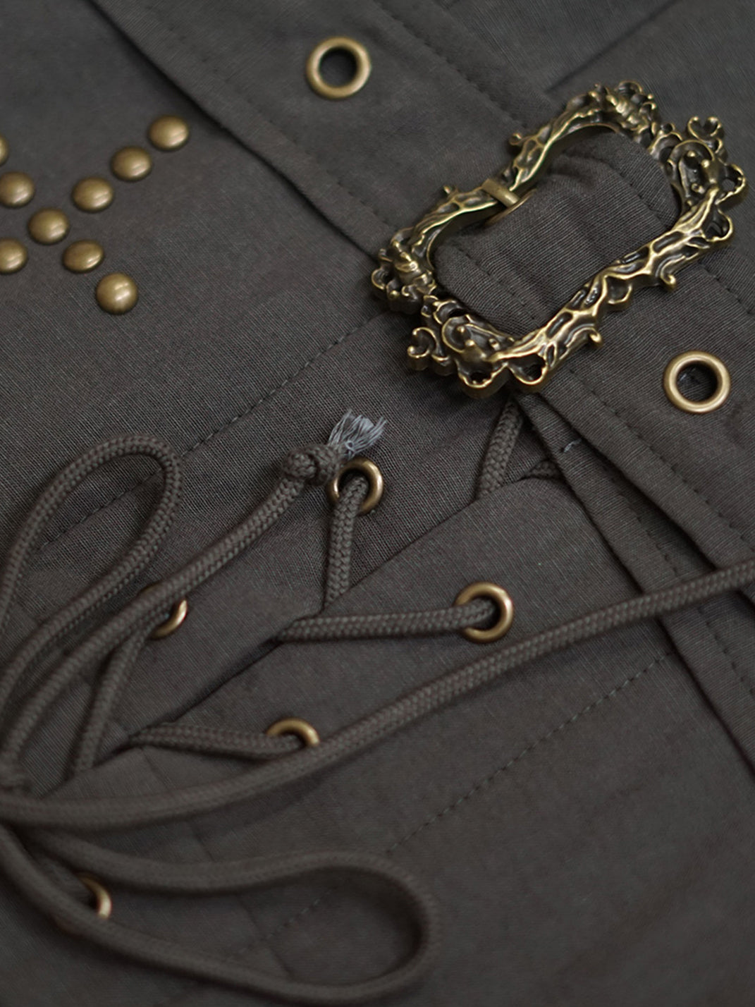 CestNous｜High Waist Studded Cargo Bubble Skirt-Black - PSYLOS 1, CestNous｜High Waist Studded Cargo Bubble Skirt-Black, Skirt, CestNous, PSYLOS 1