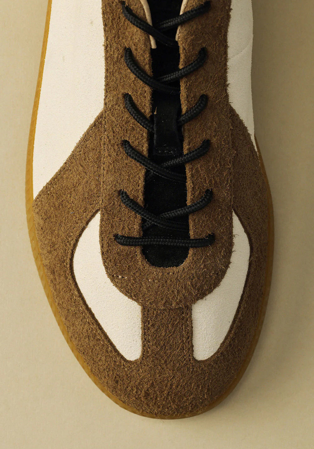 No Gi Retro Sneakers - Spring Edition(White&Brown) - PSYLOS 1, No Gi Retro Sneakers - Spring Edition(White&Brown), Shoes, PANE, PSYLOS 1