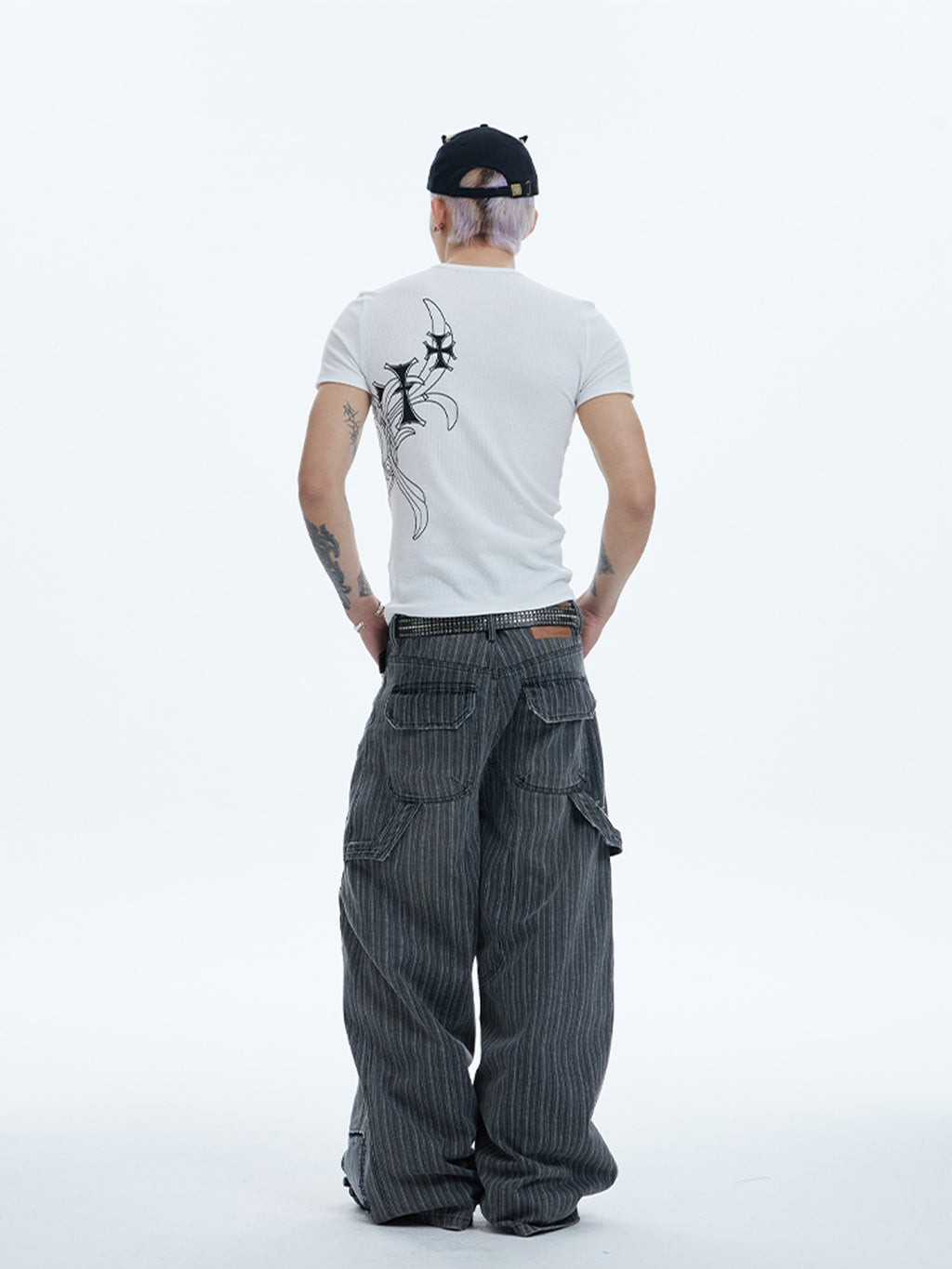 DND4DES | Vintage Patchwork Striped Boro Pants - PSYLOS 1, DND4DES | Vintage Patchwork Striped Boro Pants, Pants, DND4DES•JAPAN, PSYLOS 1