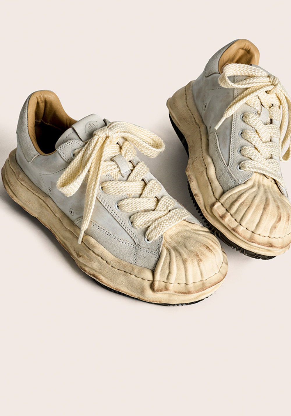 PIPG丨Distressed Shell-Toe Sneakers - PSYLOS 1, PIPG丨Distressed Shell-Toe Sneakers, Skate Shoes, PIPG, PSYLOS 1