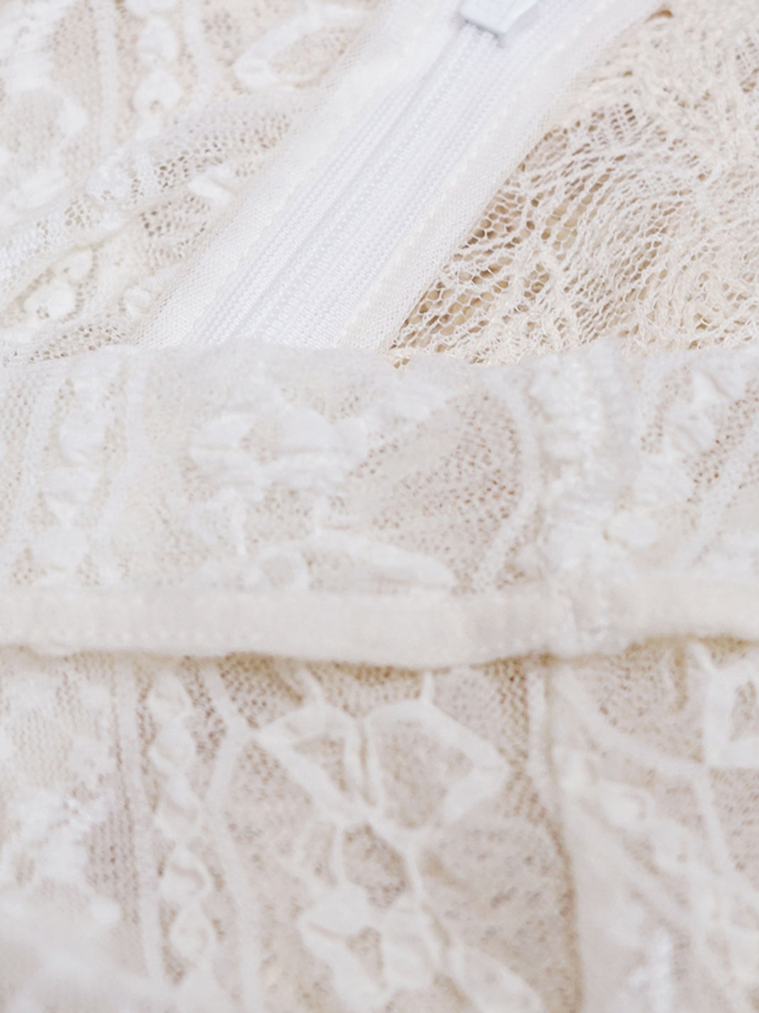 CestNous｜Lace Ruffle Mesh Dress with Star Detail - PSYLOS 1, CestNous｜Lace Ruffle Mesh Dress with Star Detail, Dress, CestNous, PSYLOS 1