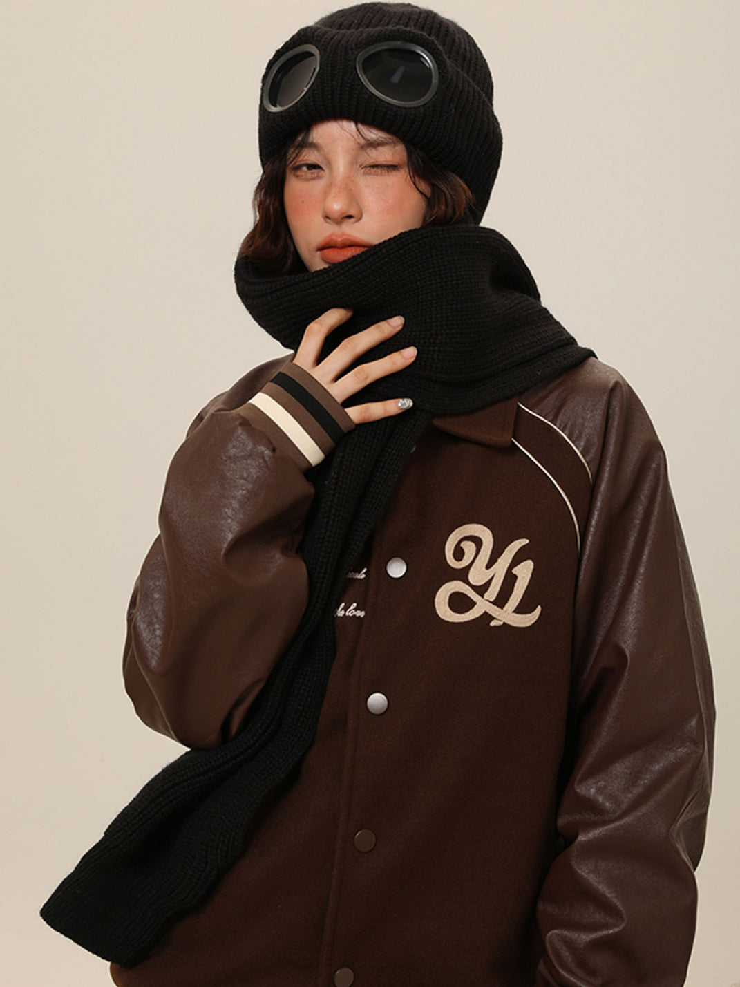 IIING | Flight Sunglasses Knit Scarf Beanie - PSYLOS 1, IIING | Flight Sunglasses Knit Scarf Beanie, Accessories, IIING, PSYLOS 1