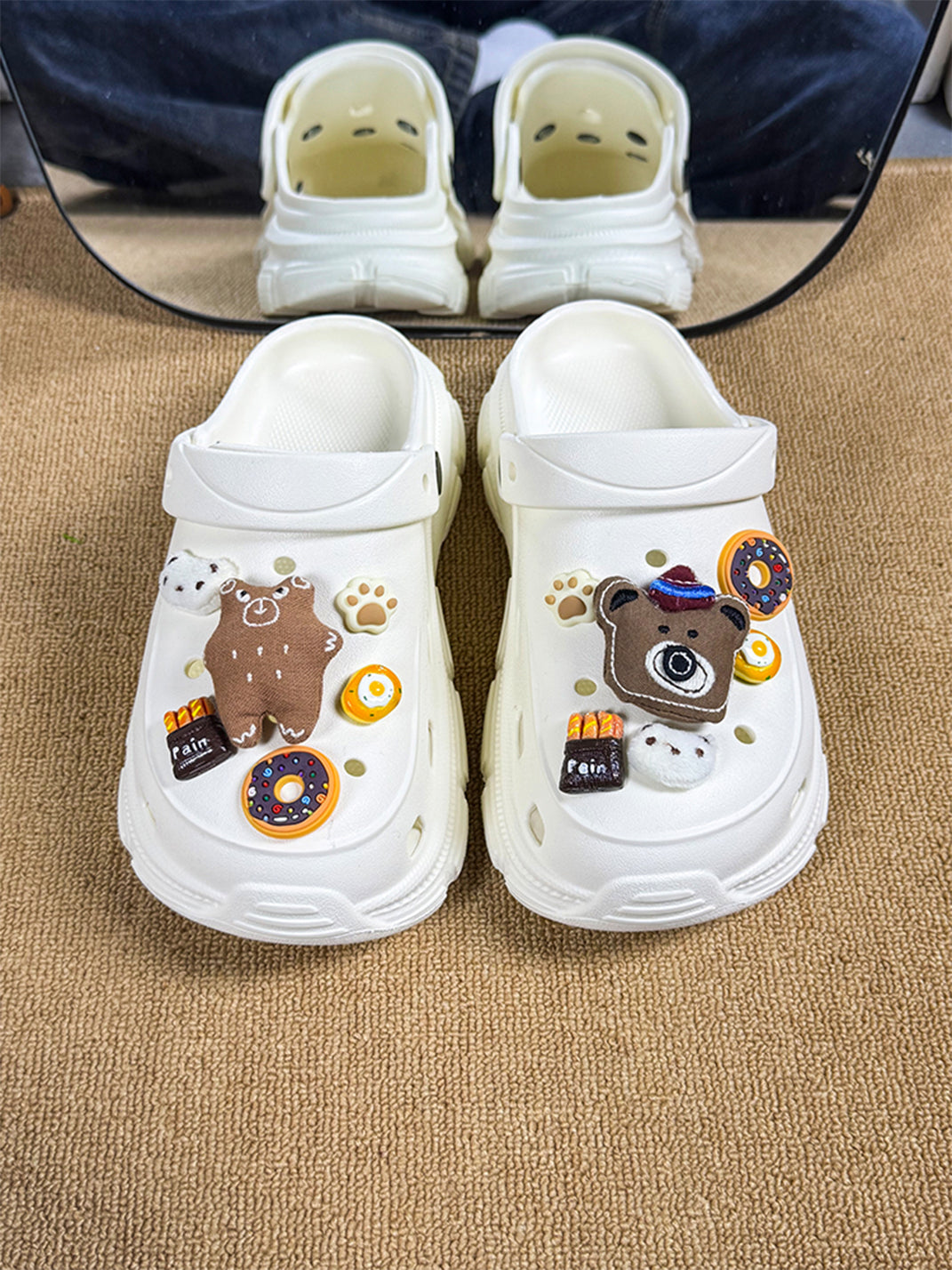 UNFAIR | Bear Cookie EVA Covered Platform Sandals - PSYLOS 1, UNFAIR | Bear Cookie EVA Covered Platform Sandals, Sandals, UNFAIR, PSYLOS 1