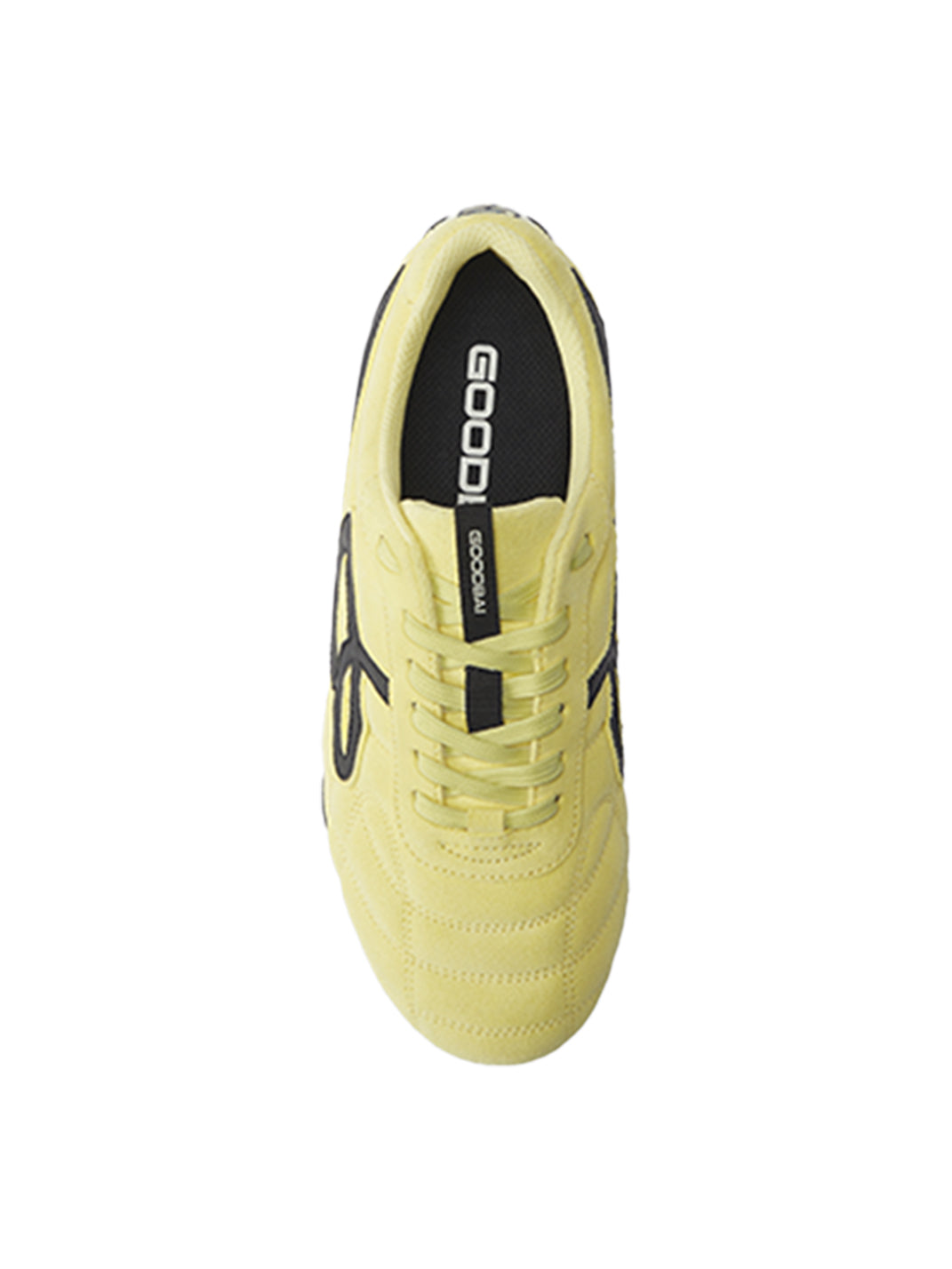GOODBAI | Retro Velvet Soccer Football Flat Trainer-Yellow&Black - PSYLOS 1, GOODBAI | Retro Velvet Soccer Football Flat Trainer-Yellow&Black, Retro Trainers, GOODBAI, PSYLOS 1