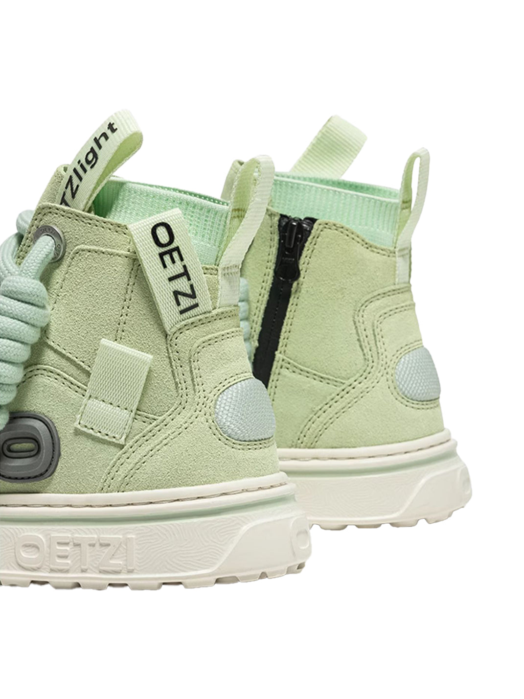 OETZI丨Ötzi Suede High-Top Platform Sneakers-Green - PSYLOS 1, OETZI丨Ötzi Suede High-Top Platform Sneakers-Green, Chunky Sneakers, OETZI, PSYLOS 1
