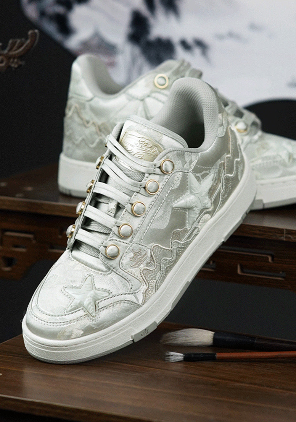 KAALIXTO丨Star Sneakers-Thousand Miles of Rivers and Mountains Limited Edition - PSYLOS 1, KAALIXTO丨Star Sneakers-Thousand Miles of Rivers and Mountains Limited Edition, Skate Shoes, KAALIXTO•JAPAN, PSYLOS 1