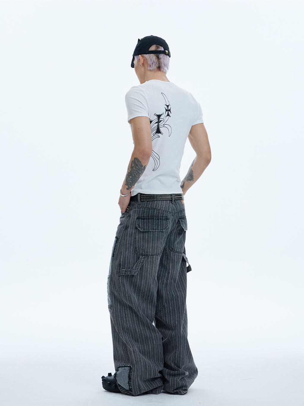 DND4DES | Vintage Patchwork Striped Boro Pants - PSYLOS 1, DND4DES | Vintage Patchwork Striped Boro Pants, Pants, DND4DES•JAPAN, PSYLOS 1