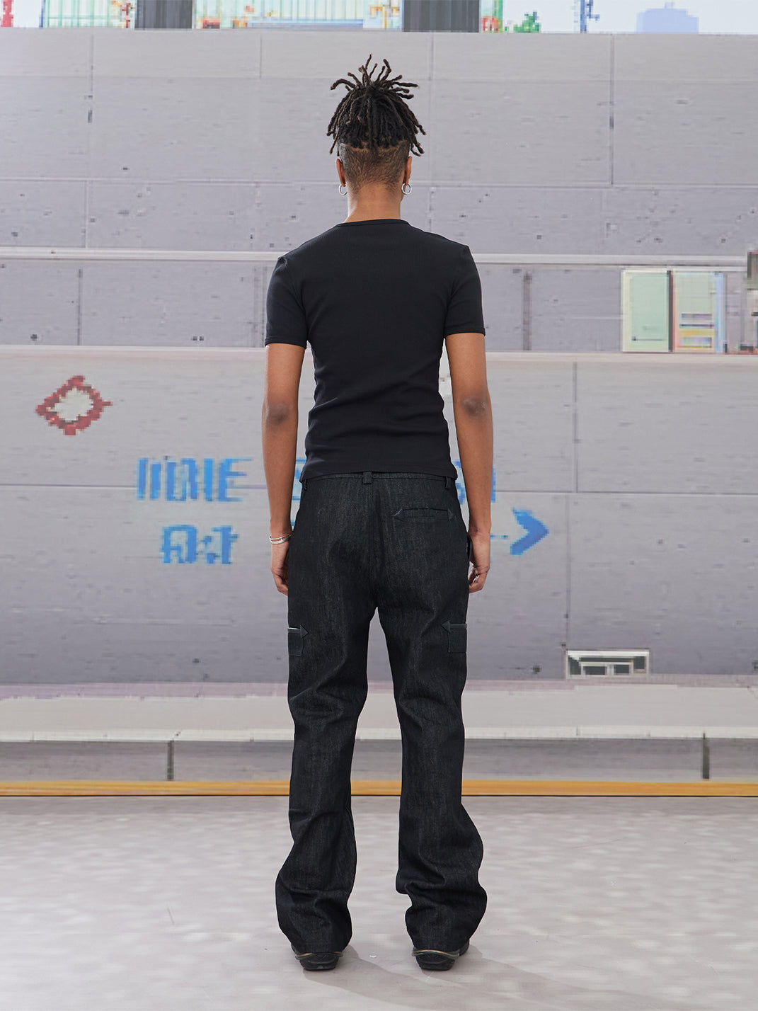 DND4DES | Tight Ribbed Basic Stretch T-Shirt - PSYLOS 1, DND4DES | Tight Ribbed Basic Stretch T-Shirt, T-Shirt, DND4DES•JAPAN, PSYLOS 1