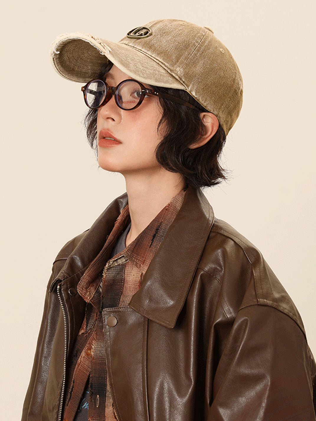 IIING | Curved Brim Washed Denim Baseball Cap - PSYLOS 1, IIING | Curved Brim Washed Denim Baseball Cap, Accessories, IIING, PSYLOS 1