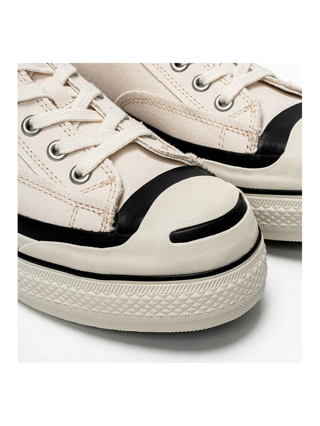 T/C MADE│016b Classic Jack Purcell Style Smiley-Toe Canvas Sneakers-White - PSYLOS 1, T/C MADE│016b Classic Jack Purcell Style Smiley-Toe Canvas Sneakers-White, Canvas Sneakers, T/C MADE, PSYLOS 1