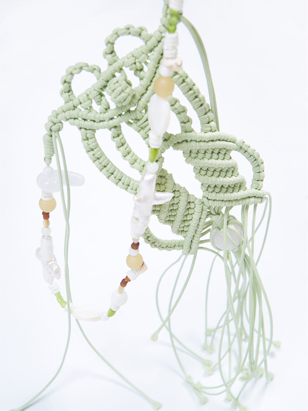 NUTEMPEROR | Handwoven Irregular Tassel Beaded Necklace - PSYLOS 1, NUTEMPEROR | Handwoven Irregular Tassel Beaded Necklace, Necklaces, NUTEMPEROR, PSYLOS 1