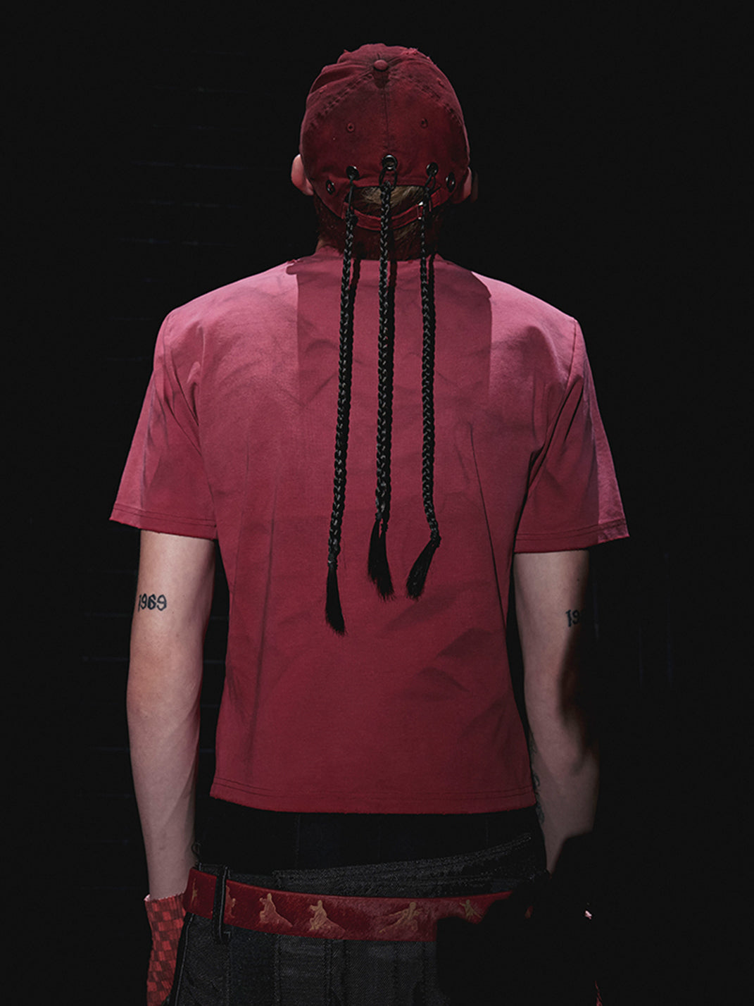 Fourth3ex | Braided Pink Baseball Cap - PSYLOS 1, Fourth3ex | Braided Pink Baseball Cap, Hat, Fourth3ex, PSYLOS 1