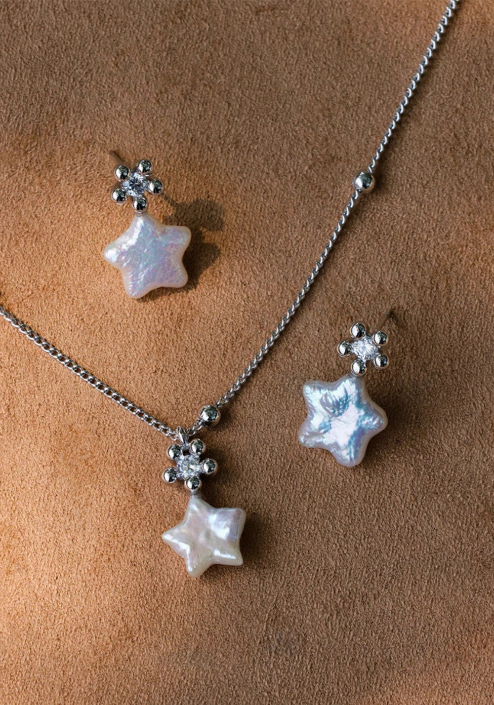 SUN HUNTER丨Star & Baroque Pearl Necklace - PSYLOS 1, SUN HUNTER丨Star & Baroque Pearl Necklace, Accessories, SUN HUNTER, PSYLOS 1