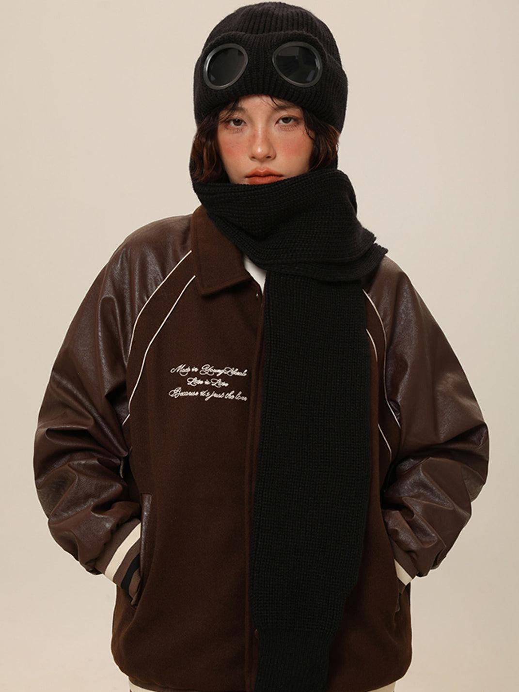 IIING | Flight Sunglasses Knit Scarf Beanie-Black - PSYLOS 1, IIING | Flight Sunglasses Knit Scarf Beanie-Black, Accessories, IIING, PSYLOS 1