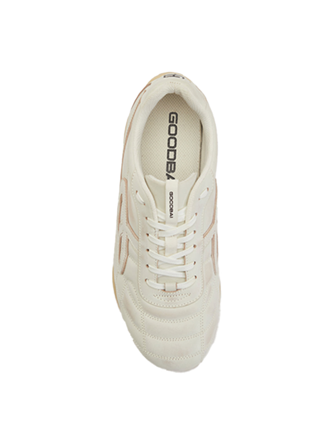 GOODBAI | Retro Leather Soccer Football Flat Trainer-White - PSYLOS 1, GOODBAI | Retro Leather Soccer Football Flat Trainer-White, Retro Trainers, GOODBAI, PSYLOS 1