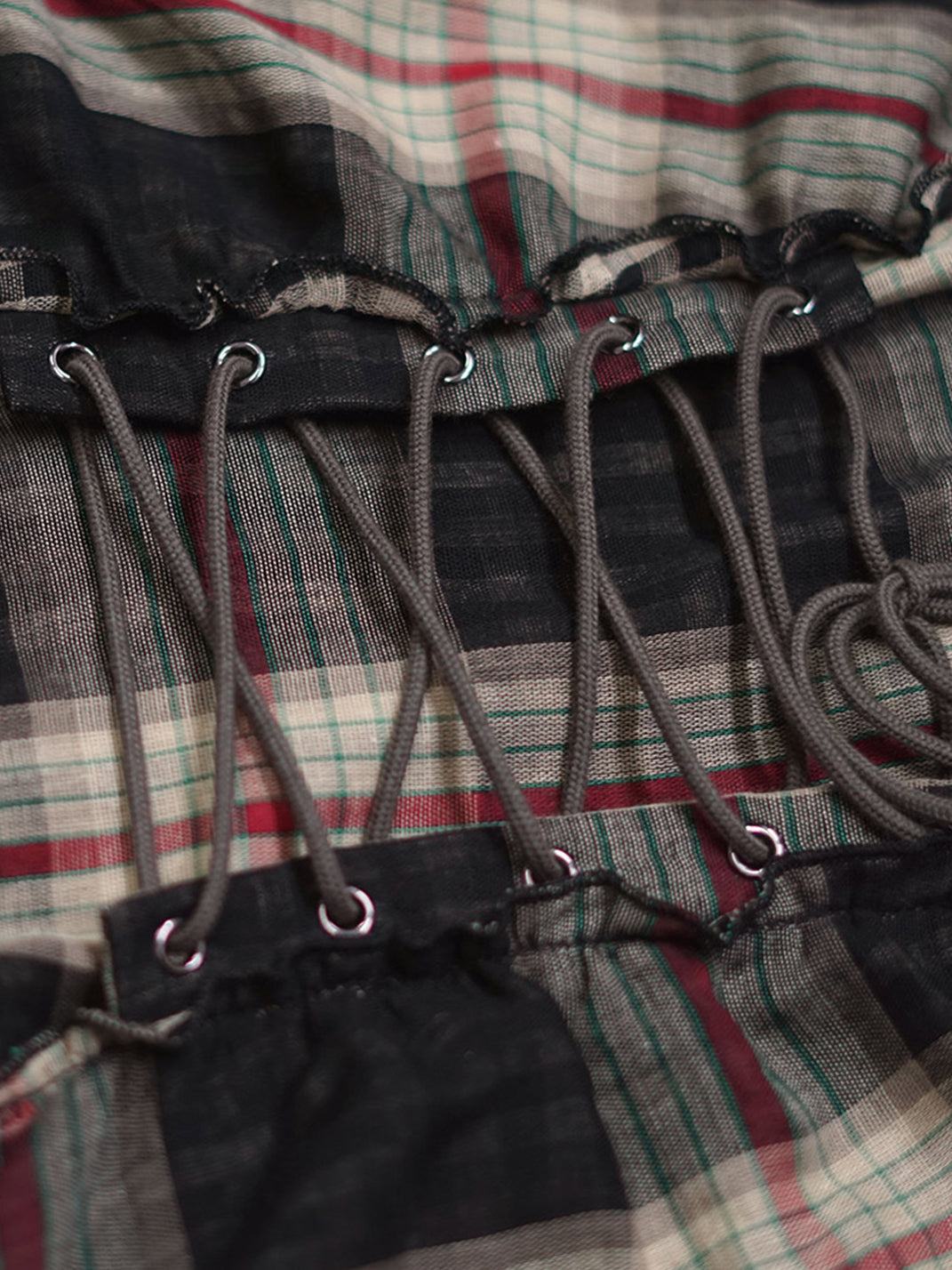 CestNous｜Ruffled Studded Gothic Crop Shirt-Black - PSYLOS 1, CestNous｜Ruffled Studded Gothic Crop Shirt-Black, Shirts, CestNous, PSYLOS 1