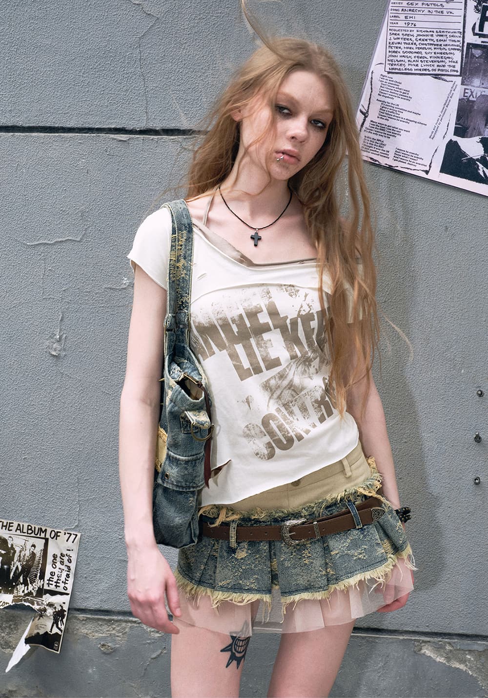 CestNous｜2024SS Club Escape Pleated Skirt - PSYLOS 1, CestNous｜2024SS Club Escape Pleated Skirt, Skirt, CestNous, PSYLOS 1