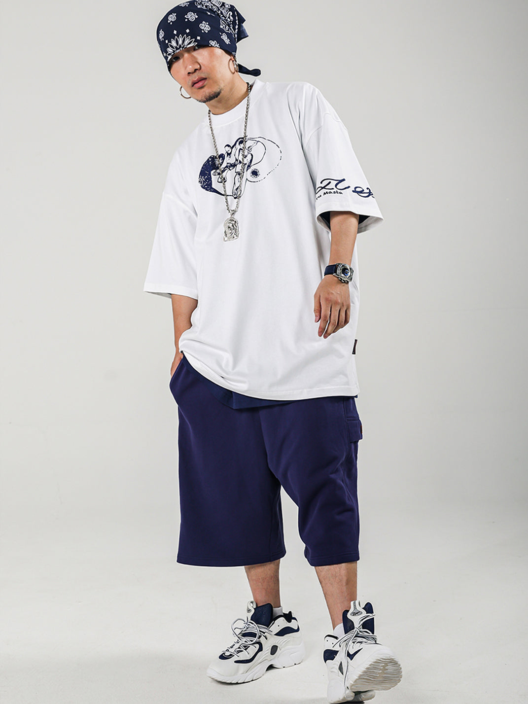 ACUSA | "YING YANG" Oversized Cotton Tee - PSYLOS 1, ACUSA | "YING YANG" Oversized Cotton Tee, Tops, ACUSA, PSYLOS 1