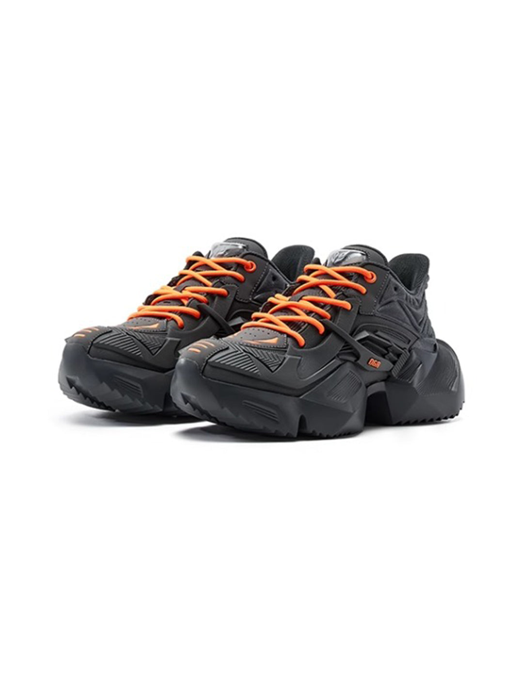 OGR | “Space Mecha 2.0” Chunky Sneaker-Orange&Black - PSYLOS 1, OGR | “Space Mecha 2.0” Chunky Sneaker-Orange&Black, Chunky Sneakers, OGR, PSYLOS 1