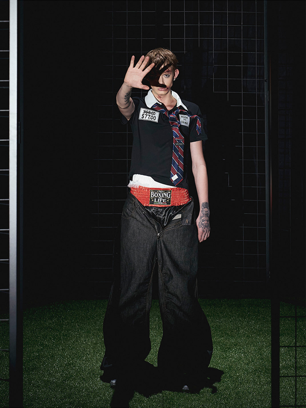 Fourth3ex | Dragon Leather Belt with Fur - PSYLOS 1, Fourth3ex | Dragon Leather Belt with Fur, Belt, Fourth3ex, PSYLOS 1