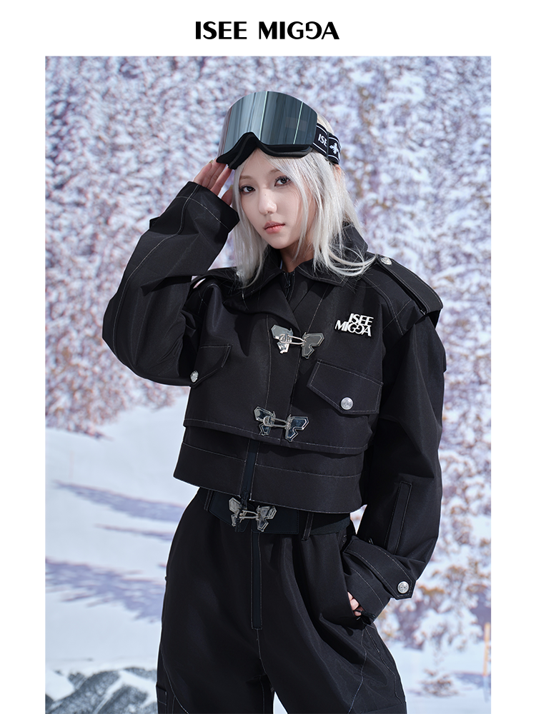 【Mechanical Butterfly】Ski Suit Men's and Women's 2024 New Snowboarding Suit