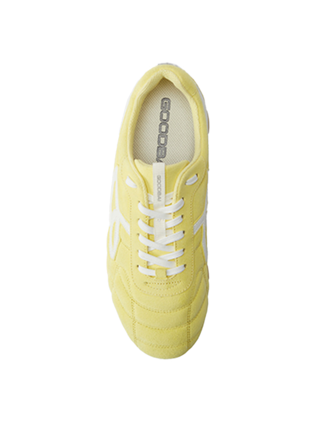 GOODBAI | Retro Velvet Soccer Football Flat Trainer-Yellow - PSYLOS 1, GOODBAI | Retro Velvet Soccer Football Flat Trainer-Yellow, Retro Trainers, GOODBAI, PSYLOS 1