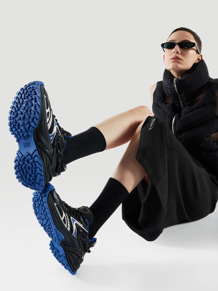 OGR | “Rattlesnake OG” Chunky Sneaker-Blue - PSYLOS 1, OGR | “Rattlesnake OG” Chunky Sneaker-Blue, Chunky Sneakers, OGR, PSYLOS 1