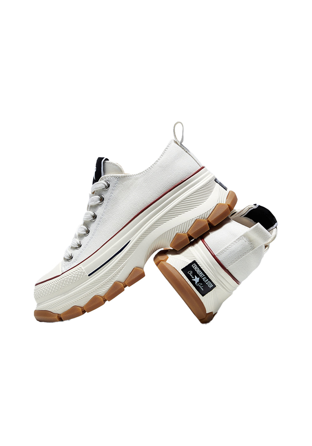 CHERYKALLY | Chunky White Canvas Sneakers  - PSYLOS 1, CHERYKALLY | Chunky White Canvas Sneakers , Chunky Sneakers, CHERYKALLY, PSYLOS 1