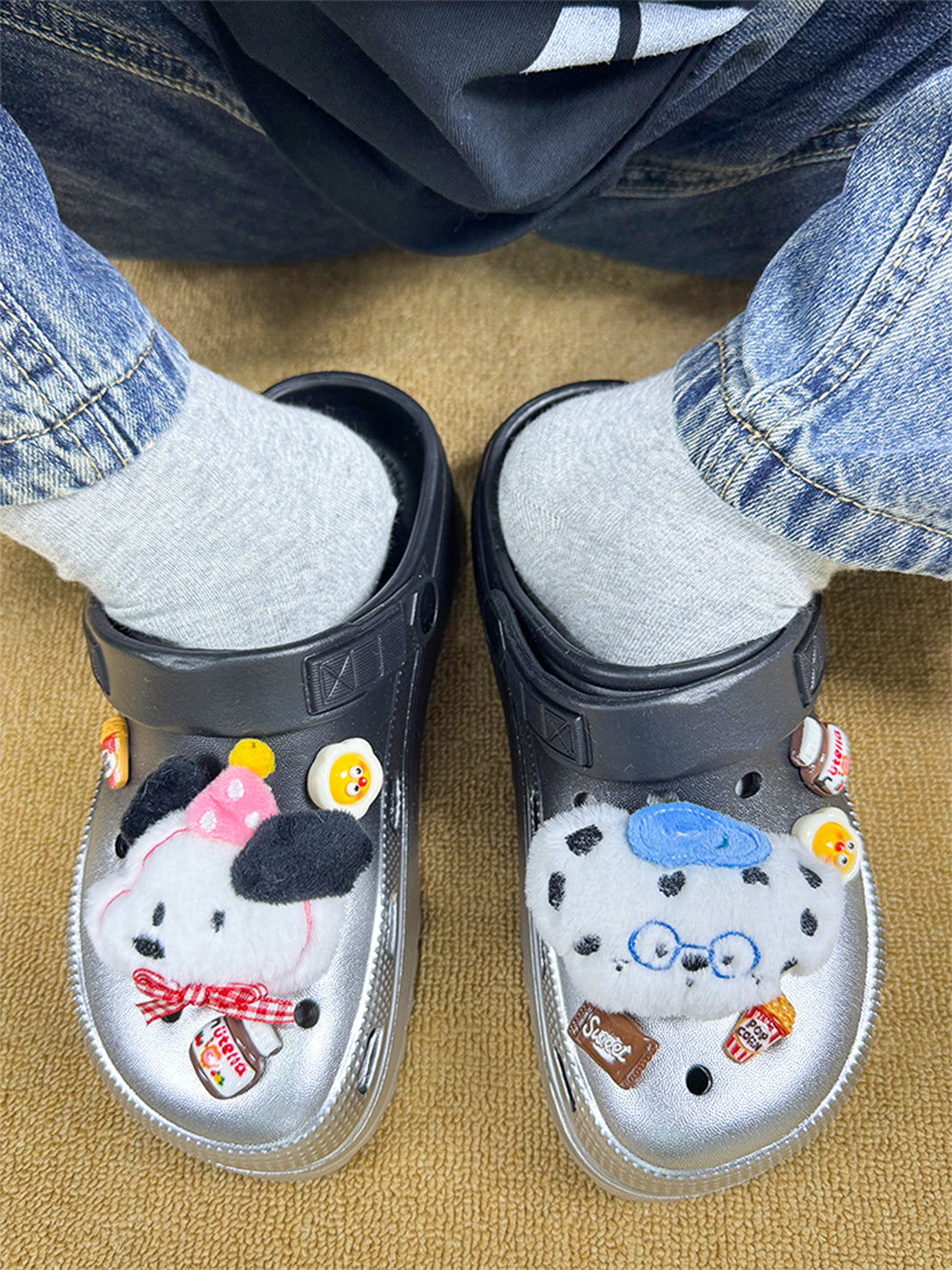 UNFAIR | Funny Thick Sole Clogs for Couples Outdoor - PSYLOS 1, UNFAIR | Funny Thick Sole Clogs for Couples Outdoor, Sandals, UNFAIR, PSYLOS 1