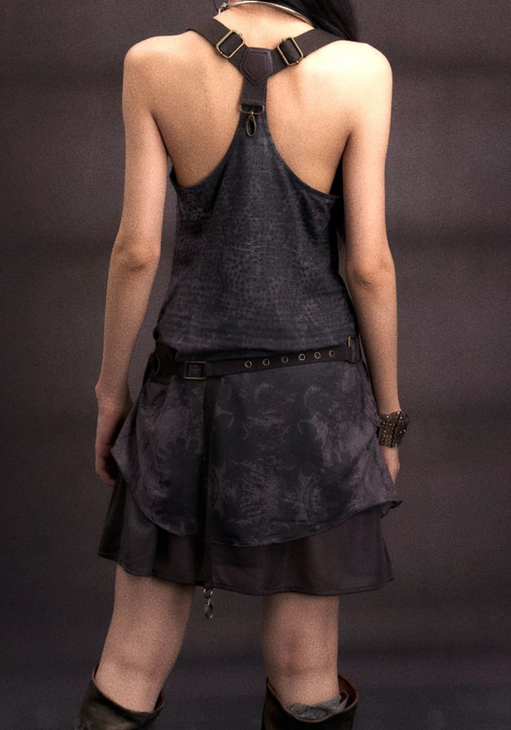 OPEN AESTHETIC丨25SS Embroidered Mesh Dress - PSYLOS 1, OPEN AESTHETIC丨25SS Embroidered Mesh Dress, Dress, OPEN AESTHETIC, PSYLOS 1