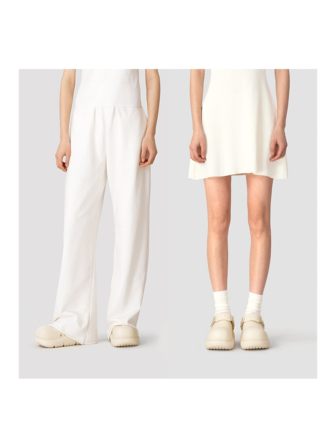 BEYS | Chunky Sole Summer Clog Sandals with Cut-Out Design-Beige - PSYLOS 1, BEYS | Chunky Sole Summer Clog Sandals with Cut-Out Design-Beige, Sandals, BEYS, PSYLOS 1