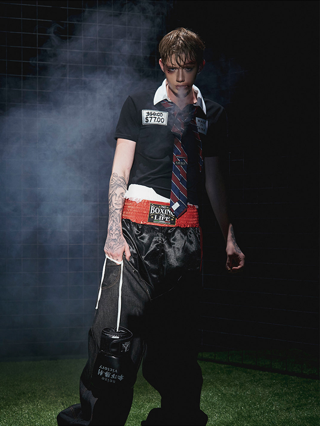 Fourth3ex | Dragon Leather Belt with Fur - PSYLOS 1, Fourth3ex | Dragon Leather Belt with Fur, Belt, Fourth3ex, PSYLOS 1