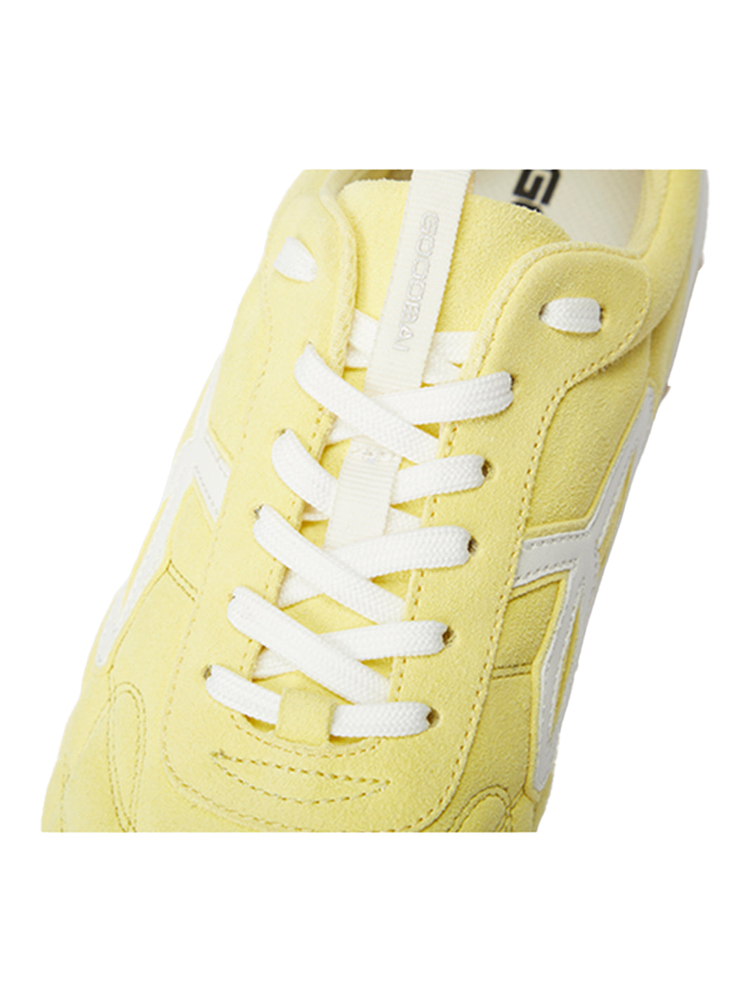 GOODBAI | Retro Velvet Soccer Football Flat Trainer-Yellow - PSYLOS 1, GOODBAI | Retro Velvet Soccer Football Flat Trainer-Yellow, Retro Trainers, GOODBAI, PSYLOS 1