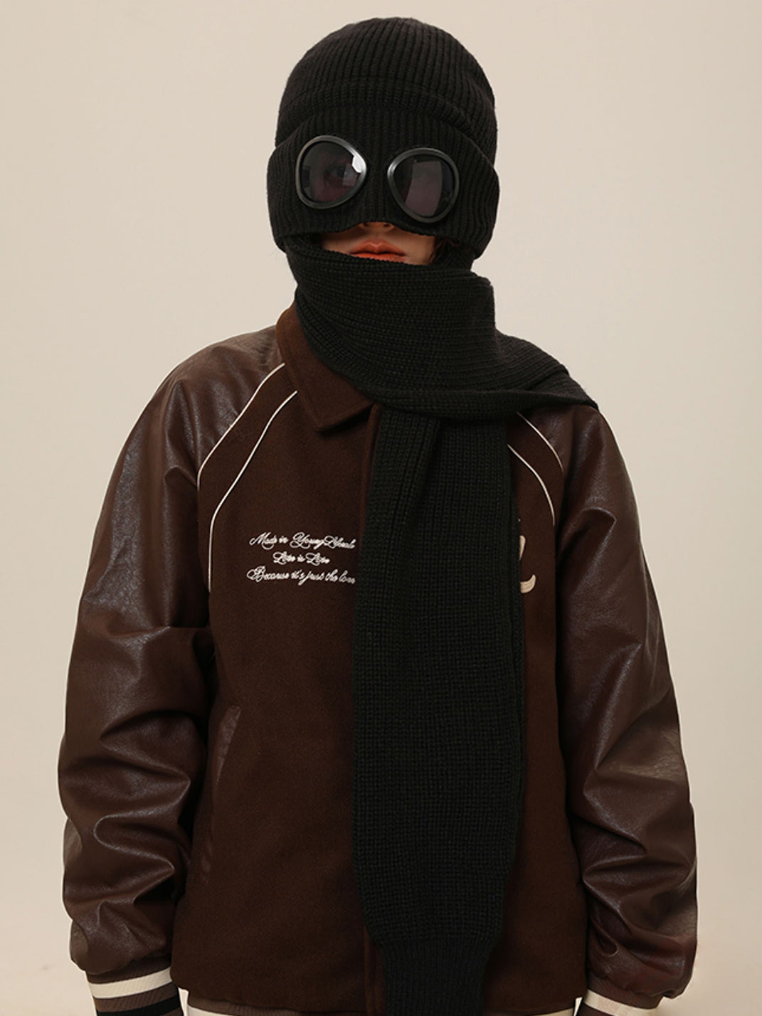 IIING | Flight Sunglasses Knit Scarf Beanie-Black - PSYLOS 1, IIING | Flight Sunglasses Knit Scarf Beanie-Black, Accessories, IIING, PSYLOS 1