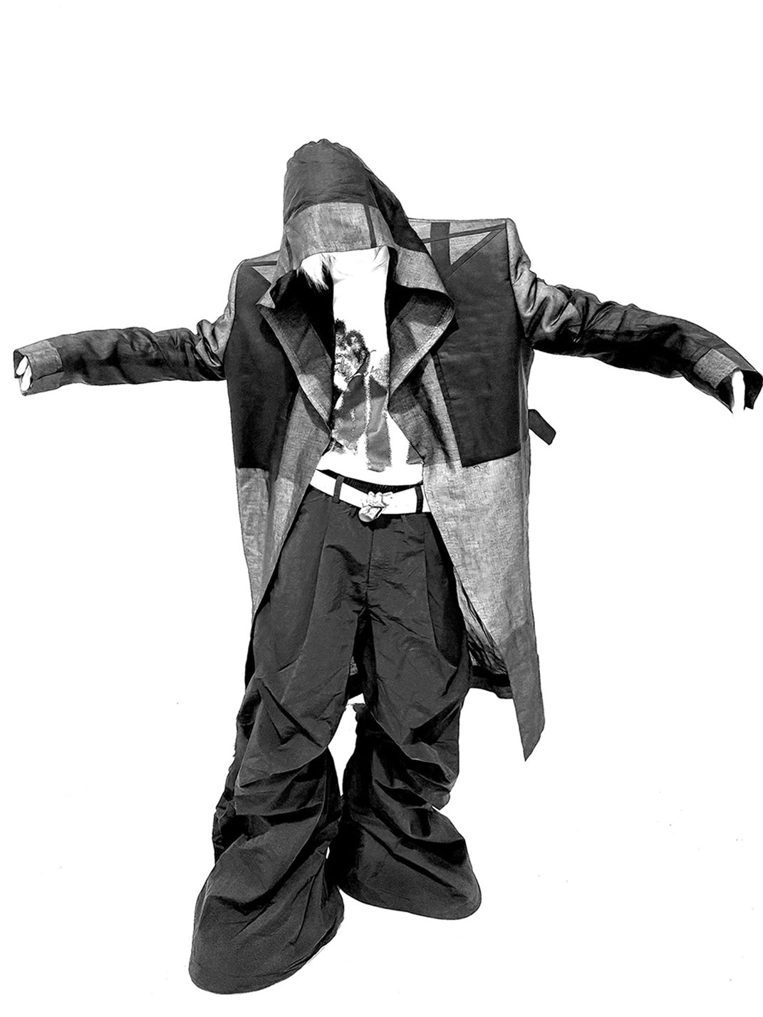 Vanguardia | Cascade Drape Nylon Loose Pants 2.0 - PSYLOS 1, Vanguardia | Cascade Drape Nylon Loose Pants 2.0, Men's Wear, Vanguardia, PSYLOS 1