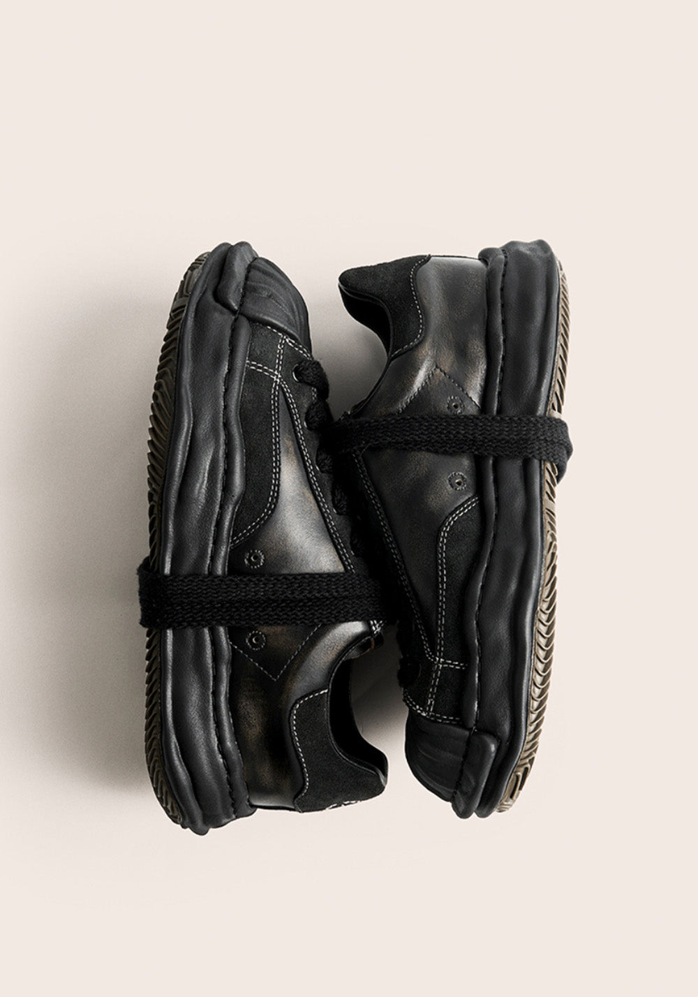 PIPG丨Distressed Shell-Toe Sneakers - PSYLOS 1, PIPG丨Distressed Shell-Toe Sneakers, Skate Shoes, PIPG, PSYLOS 1