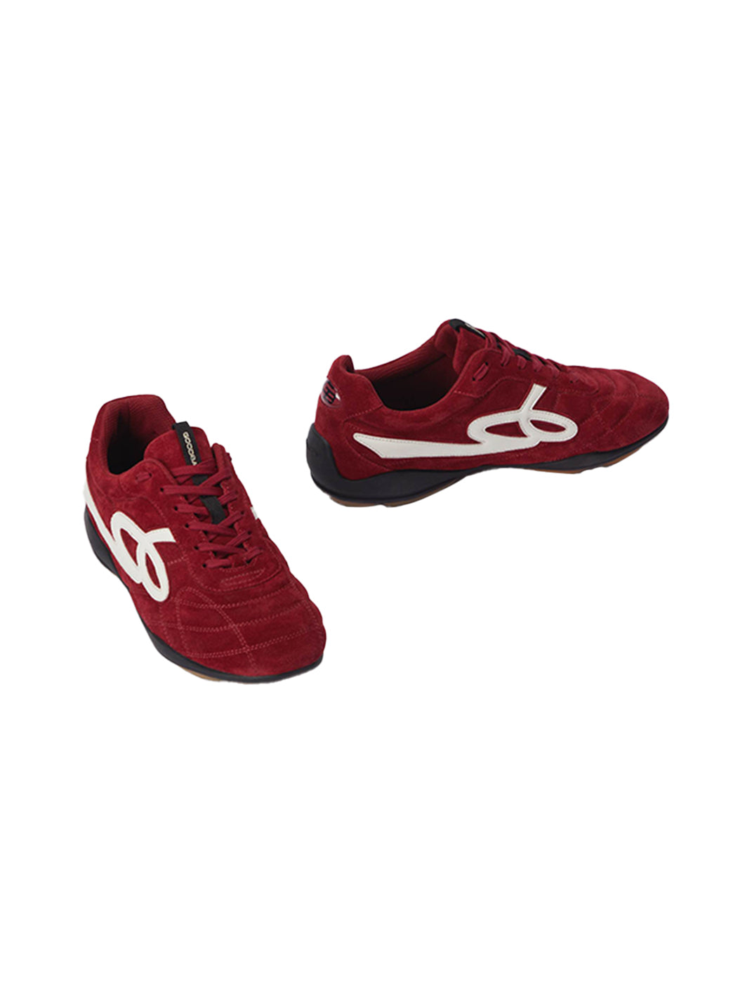 GOODBAI | Retro Velvet Soccer Football Flat Trainer-Red - PSYLOS 1, GOODBAI | Retro Velvet Soccer Football Flat Trainer-Red, Retro Trainers, GOODBAI, PSYLOS 1