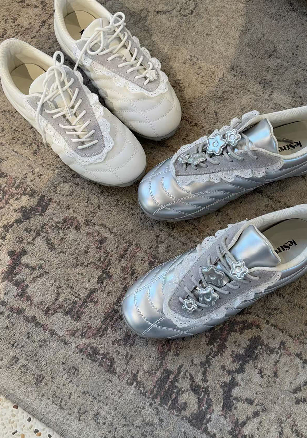 LeStream | Lace-Up Ballet Flats  - PSYLOS 1, LeStream | Lace-Up Ballet Flats , Retro Trainers, LeStream, PSYLOS 1