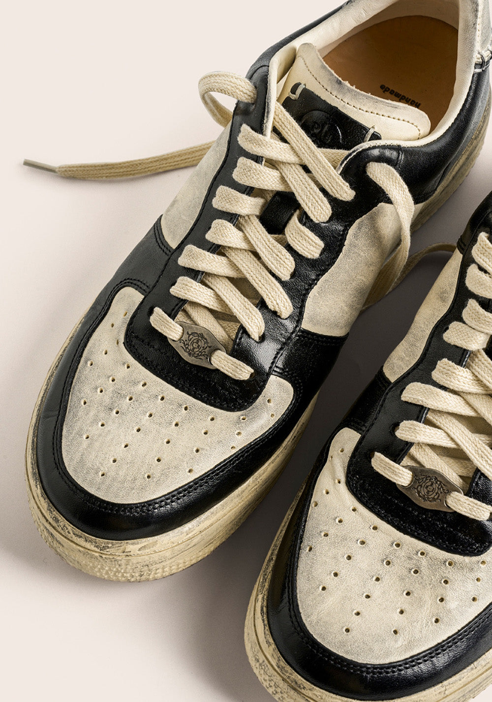 PIPG丨Men's Distressed Horsehide Skate Shoes(Black) - PSYLOS 1, PIPG丨Men's Distressed Horsehide Skate Shoes(Black), Skate Shoes, PIPG, PSYLOS 1