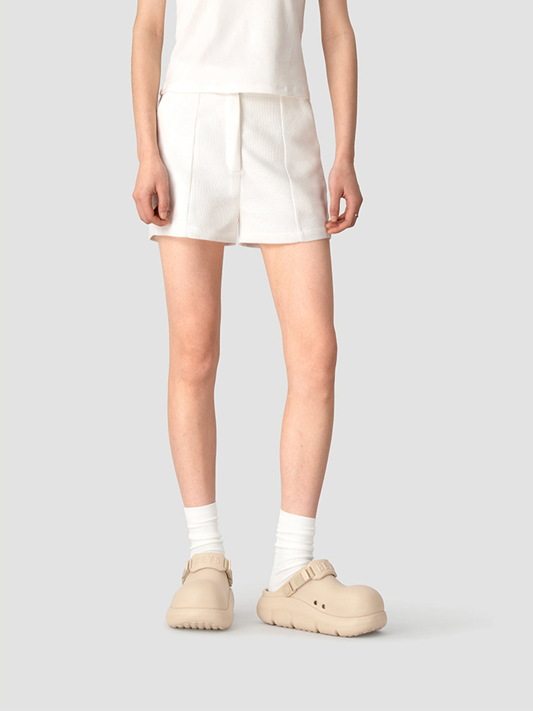 BEYS | Chunky Sole Summer Clog Sandals with Cut-Out Design-Khaki - PSYLOS 1, BEYS | Chunky Sole Summer Clog Sandals with Cut-Out Design-Khaki, Sandals, BEYS, PSYLOS 1