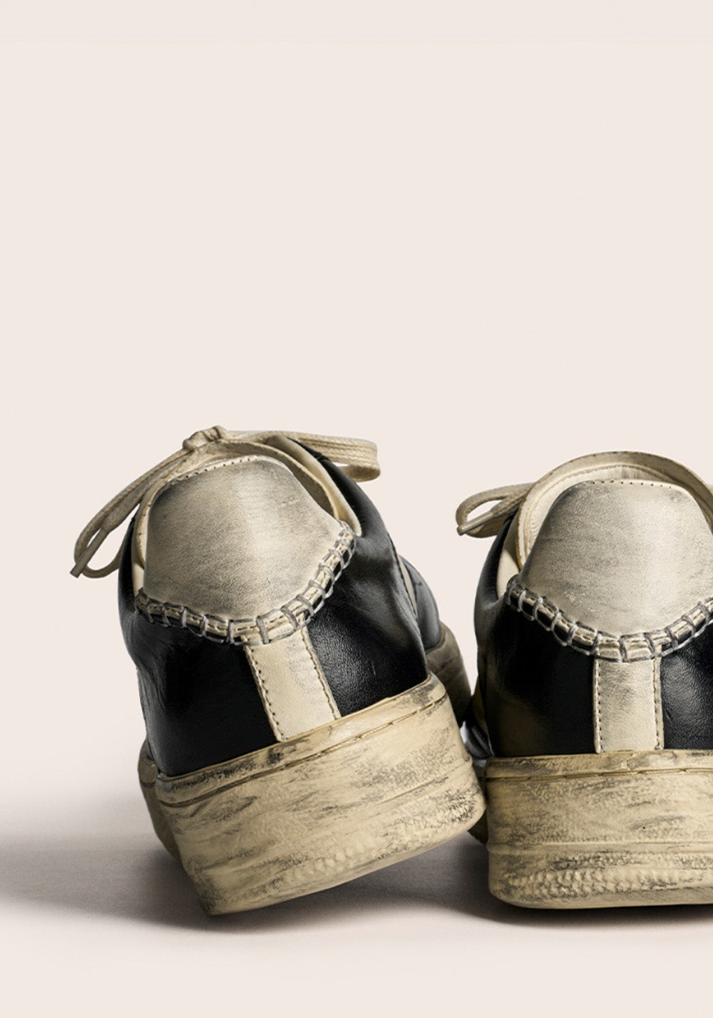 PIPG丨Men's Distressed Horsehide Skate Shoes(Black) - PSYLOS 1, PIPG丨Men's Distressed Horsehide Skate Shoes(Black), Skate Shoes, PIPG, PSYLOS 1