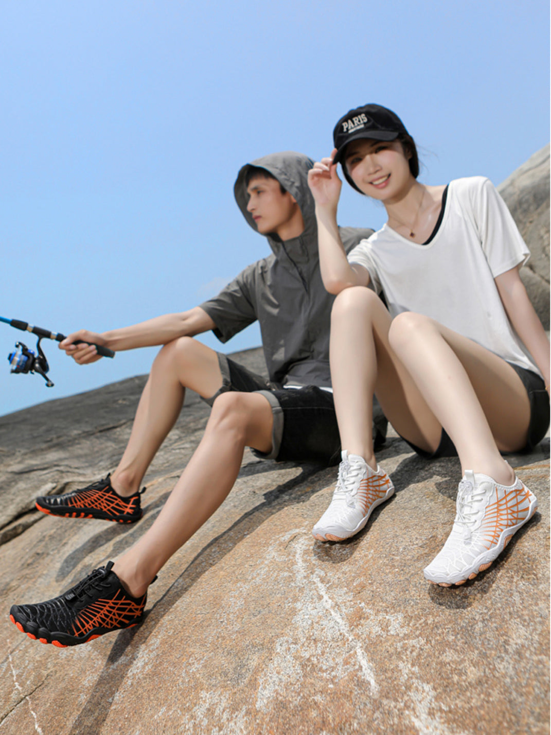 ONHUO | "Spiderweb" Bare Foot Quick Lace Finger Shoes - PSYLOS 1, ONHUO | "Spiderweb" Bare Foot Quick Lace Finger Shoes, Unisex Shoes, ONHUO, PSYLOS 1