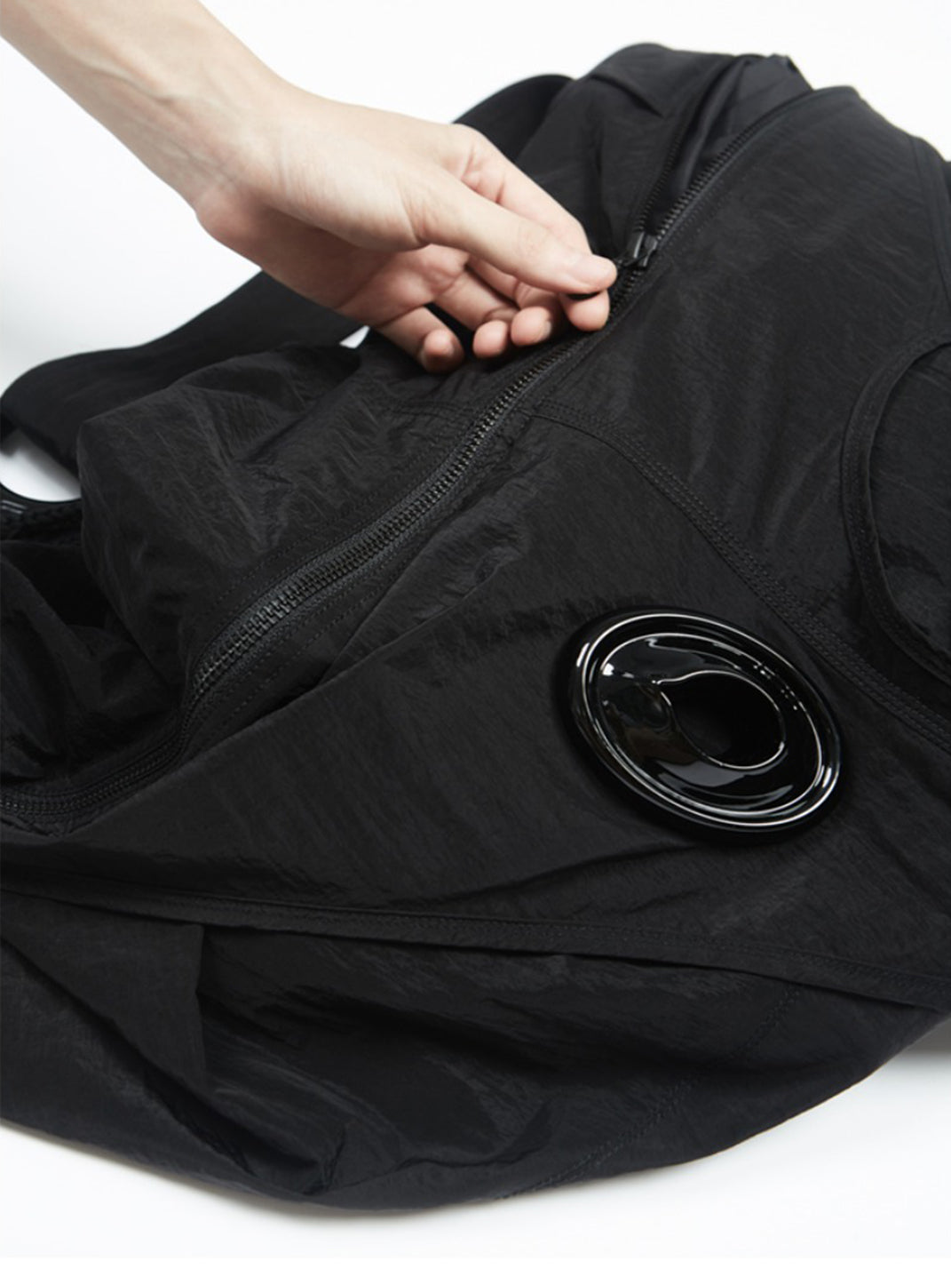 NUTEMPEROR | 3D Pocket Nylon Dumpling Sling Bag - PSYLOS 1, NUTEMPEROR | 3D Pocket Nylon Dumpling Sling Bag, Bag, NUTEMPEROR•JAPAN, PSYLOS 1