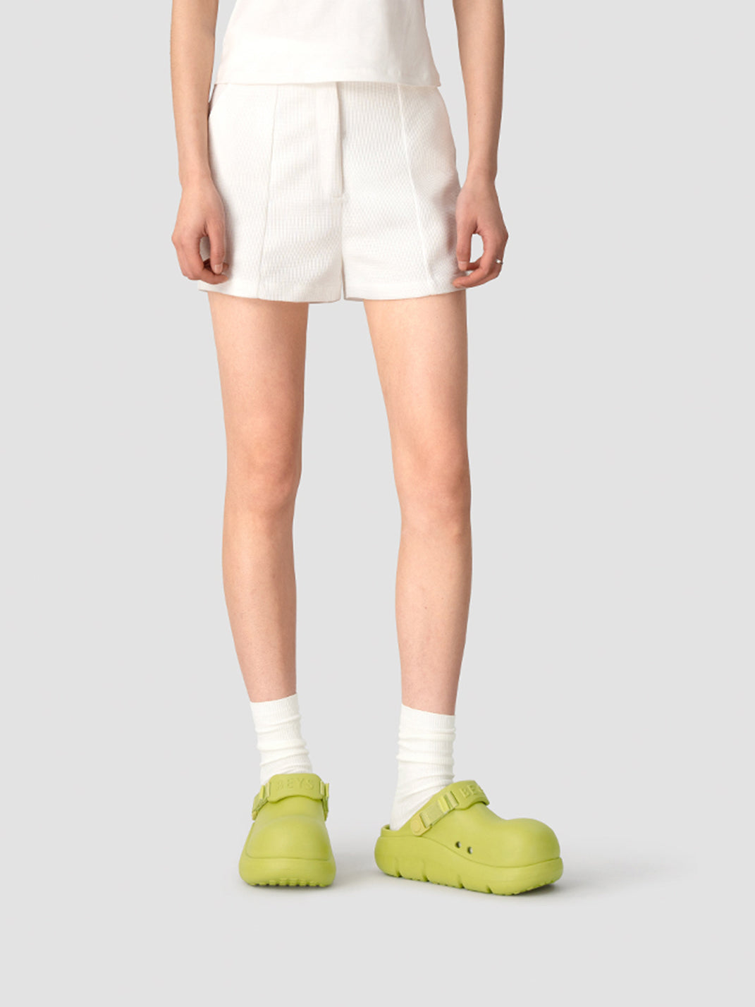 BEYS | Chunky Sole Summer Clog Sandals with Cut-Out Design-Green - PSYLOS 1, BEYS | Chunky Sole Summer Clog Sandals with Cut-Out Design-Green, Sandals, BEYS, PSYLOS 1