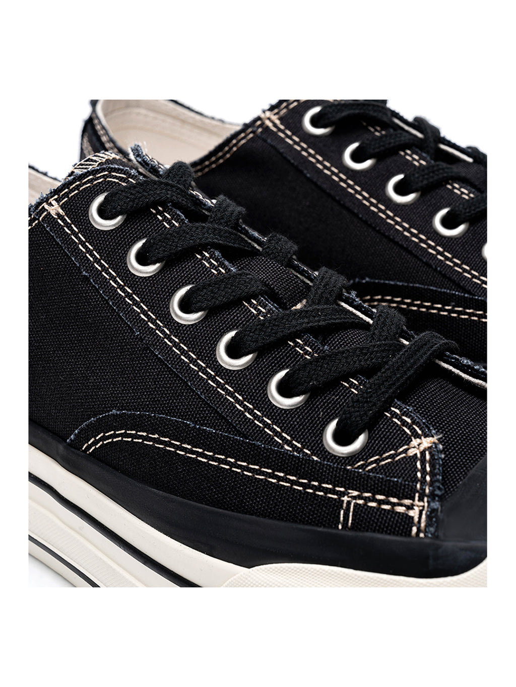 T/C MADE│016b Classic Jack Purcell Style Smiley-Toe Canvas Sneakers-Black - PSYLOS 1, T/C MADE│016b Classic Jack Purcell Style Smiley-Toe Canvas Sneakers-Black, Canvas Sneakers, T/C MADE, PSYLOS 1