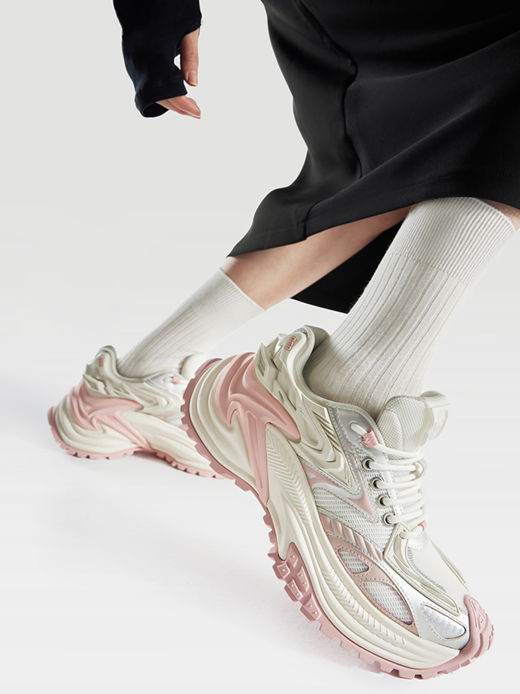 OGR | “Rattlesnake OG” Chunky Sneaker-Pink - PSYLOS 1, OGR | “Rattlesnake OG” Chunky Sneaker-Pink, Chunky Sneakers, OGR, PSYLOS 1